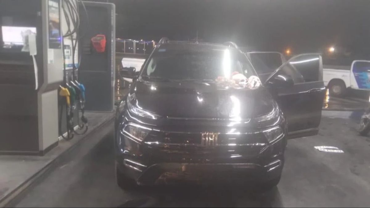 La camioneta encontrada que permitió la captura del ladrón de 18 años. La camioneta encontrada que permitió la captura del ladrón de 18 años.