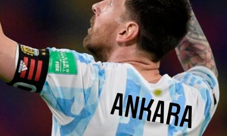 Ankara Messi se volvió tendencia cada vez que juega Argentina y se metió incluso en la transmisión oficial.