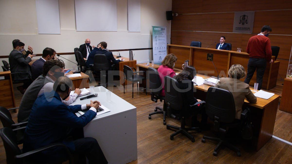 La audiencia imputativa se desarrolló en la sala 1 de los tribunales santafesinos