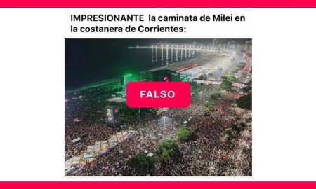 no, esta foto no es de la visita de milei a corrientes: es del concierto de madonna en rio de janeiro no, esta foto no es de la visita de milei a corrientes: es del concierto de madonna en rio de janeiro