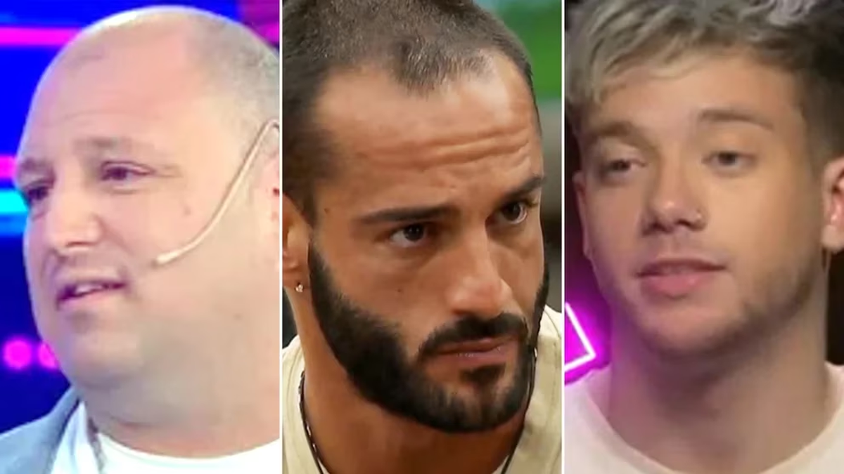 Ariel, Maxi, Nacho de Gran hermano.