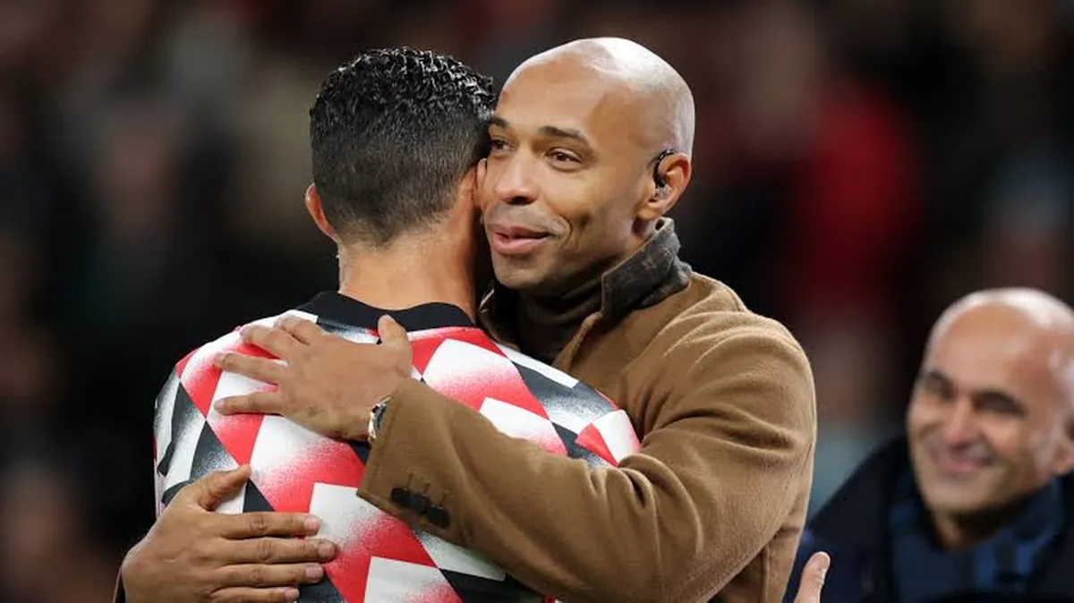 El proyecto de Cristiano Ronaldo contar&aacute; tambi&eacute;n con la participaci&oacute;n del exfutbolista franc&eacute;s Thierry Henry.