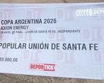 Venta de entradas para Unión en Copa Argentina. Venta de entradas para Unión en Copa Argentina.