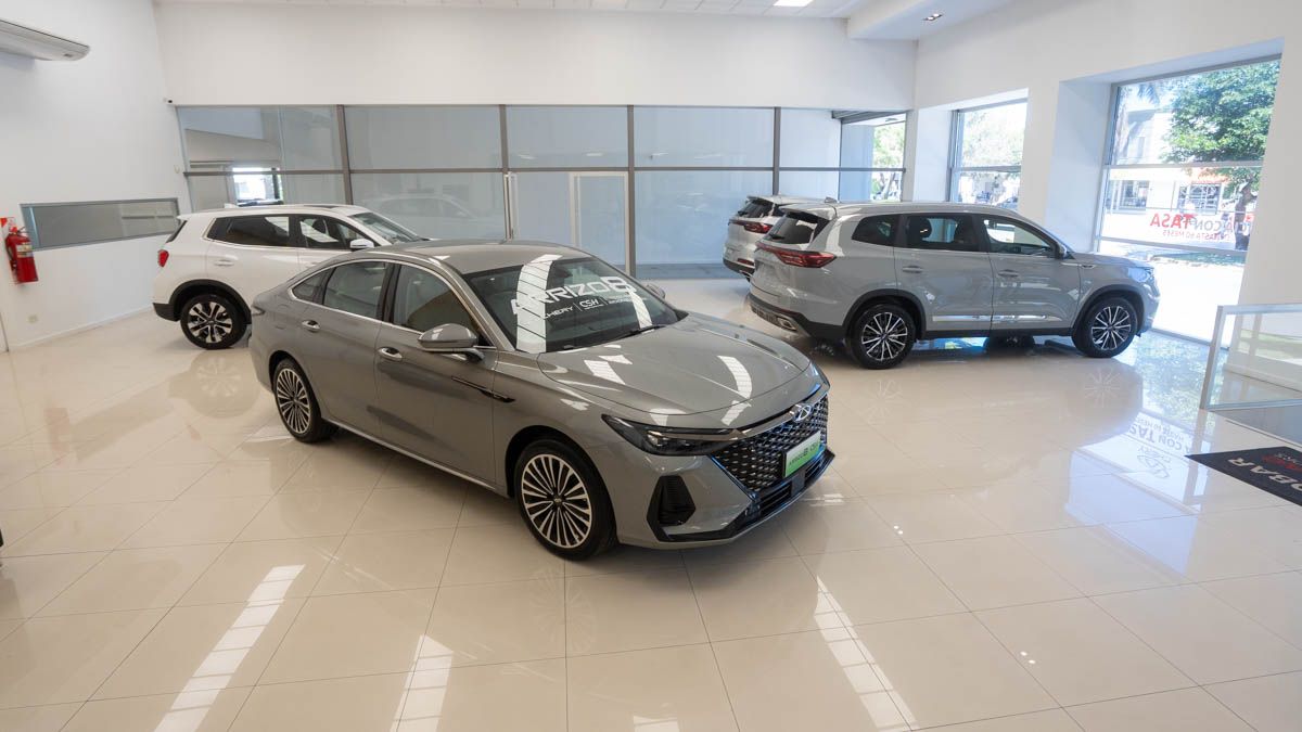 El nuevo salón de Chery en Santa Fe permite conocer y probar todos los modelos disponibles de la marca.