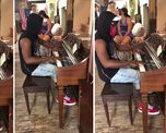 toco el piano en una tienda, su video fue viral y el dueno le regalo un steinway toco el piano en una tienda, su video fue viral y el dueno le regalo un steinway