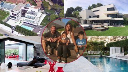 Antonela Roccuzzo y la descomunal casa con Messi en Barcelona