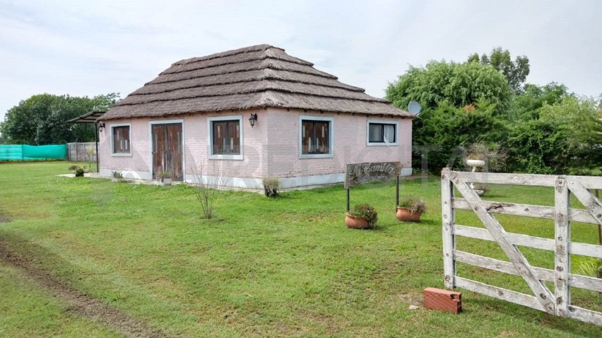 La vivienda que fue robada entre el martes y miércoles.