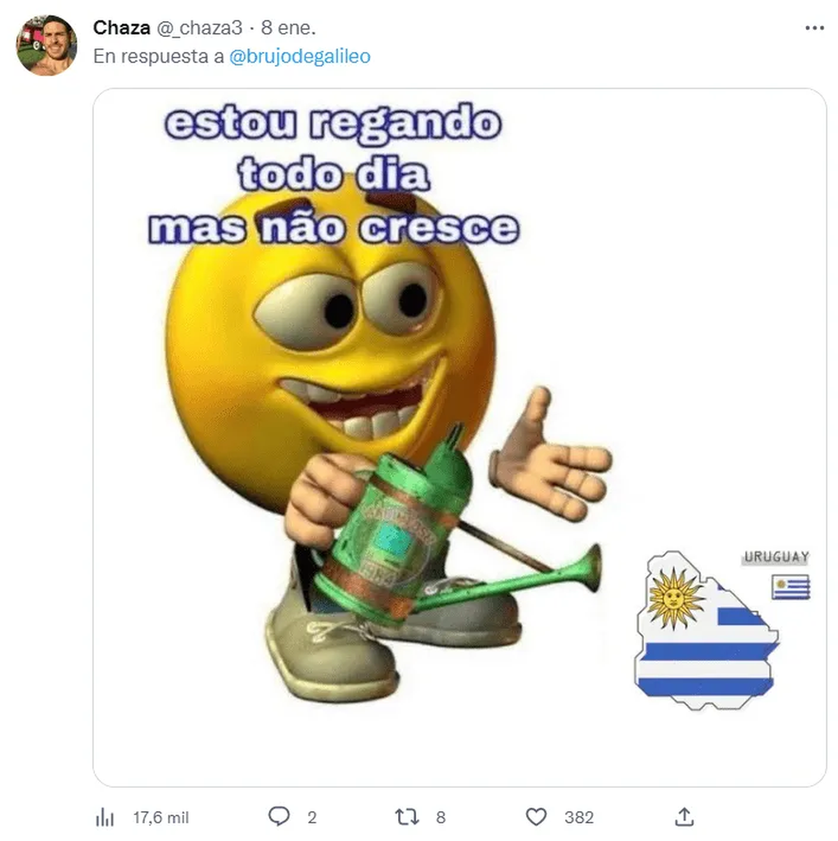 Tras la viralización del tuit, surgieron memes como respuesta.