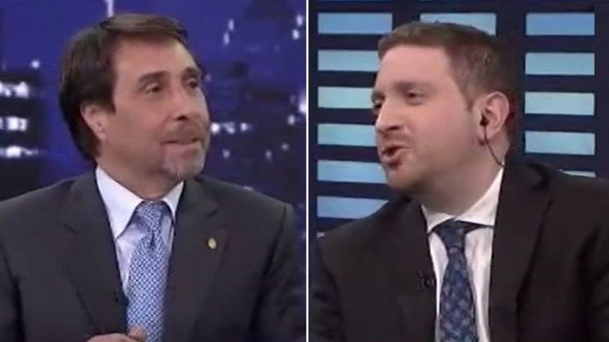 Los conductores se gastaron en pleno vivo y pase entre programas.