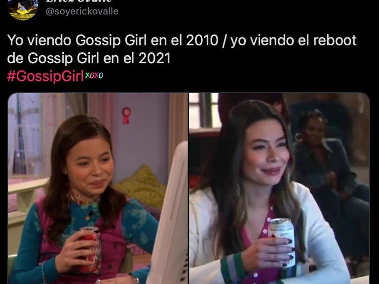 Algunos internautas recordaron su edad y el paso de los años con el estreno.