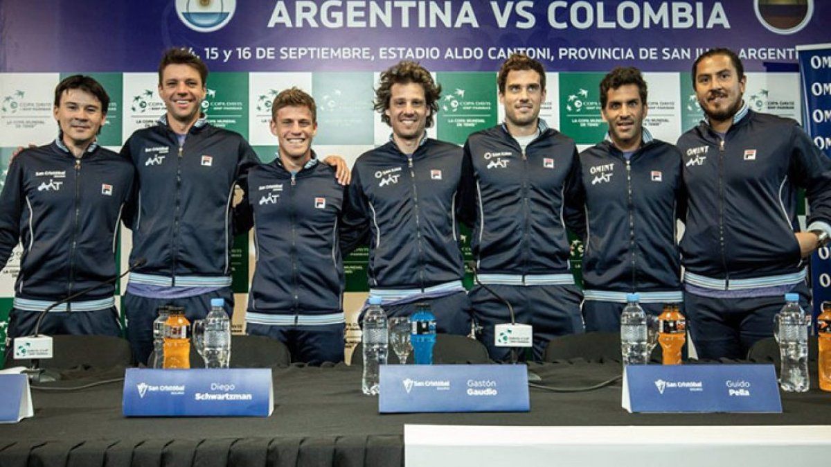 Colombia ya tiene el equipo que jugará ante la Argentina en la Copa Davis