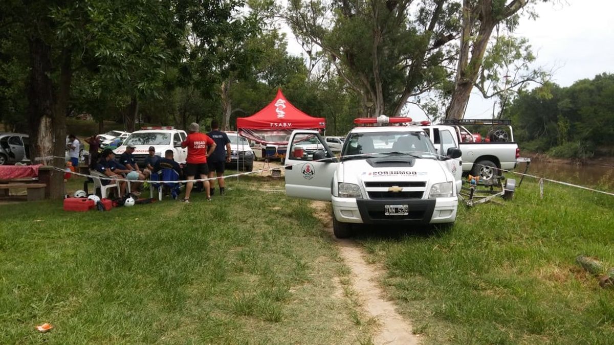 Rescataron los cuerpos de los dos hermanos ahogados en el Carcarañá