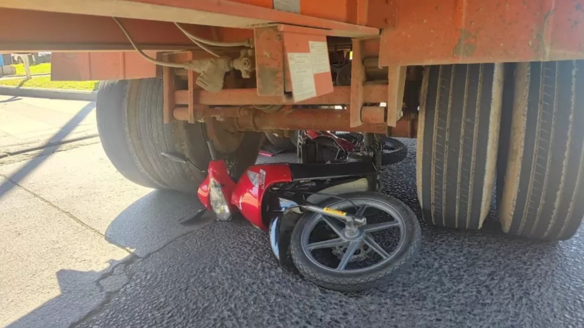 El accidente ocurrió en la ciudad de La Plata.