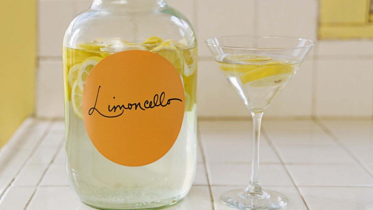 Limoncello para disfrutar en el invierno.