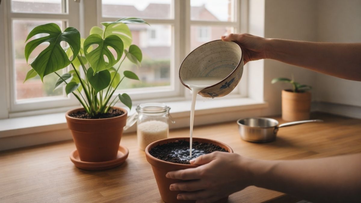 El agua de arroz esconde un tesoro para tu jardín. Convertí lo que descartabas en un fertilizante natural que hará crecer tus plantas como nunca.