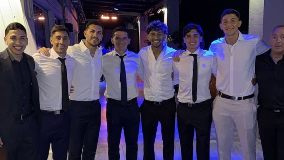 Con la presencia de Leandro Paredes y otros jugadores de Boca se casó Kevin Zenón en Santa Fe