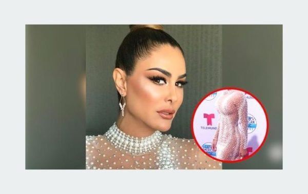 Ninel Conde y el sensual vestido transparente de los Latin AMAs 2019