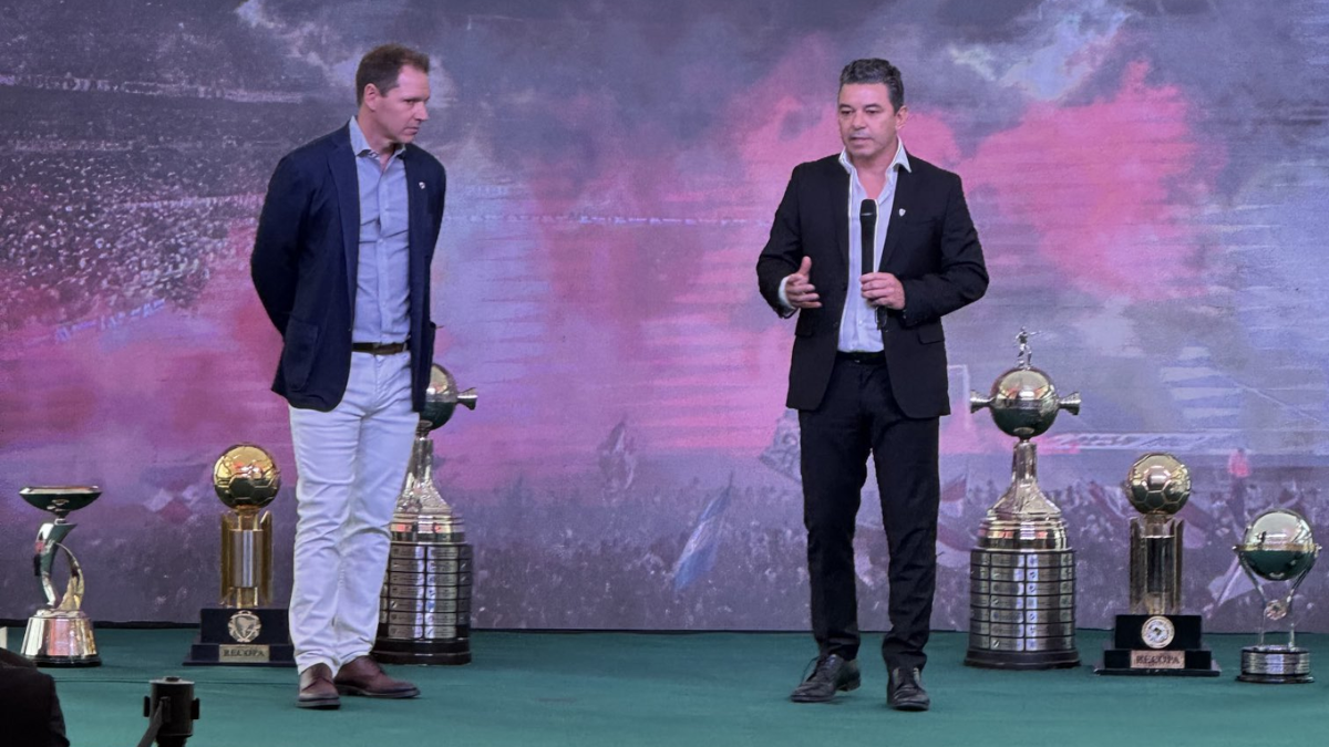 Marcelo Gallardo fue presentado como nuevo DT de River