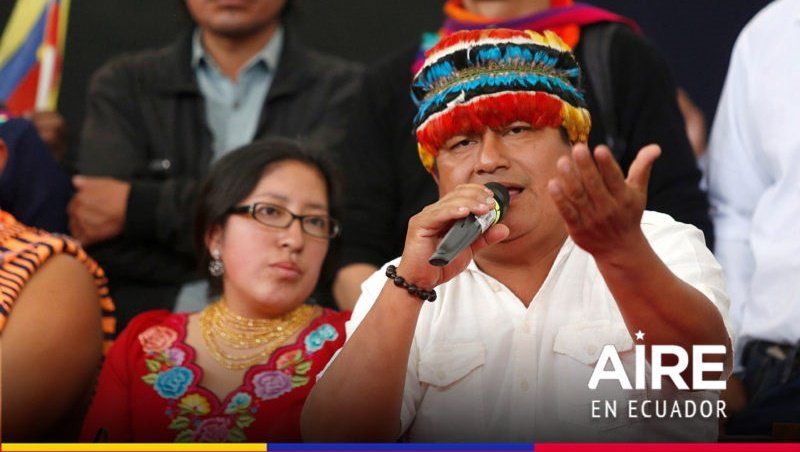 Jaime Vargas, líder de la Conaie: “Soñamos con que el próximo presidente de Ecuador sea un indígena”