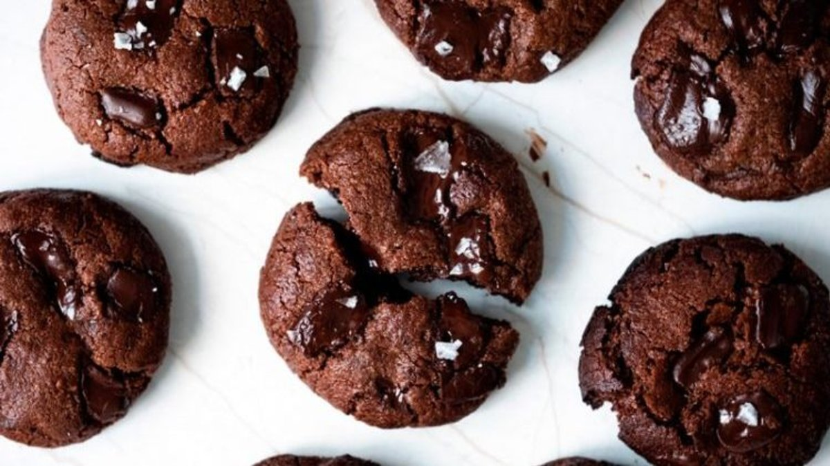 Galletitas de chocolate para el postre o la merienda. Galletitas de chocolate para el postre o la merienda.