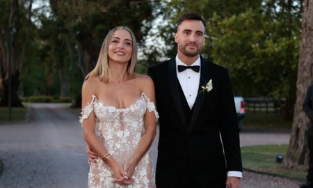 Nicolás Tagliafico y Caro Calvagni tuvieron una boda soñada: las mejores fotos Nicolás Tagliafico y Caro Calvagni tuvieron una boda soñada: las mejores fotos
