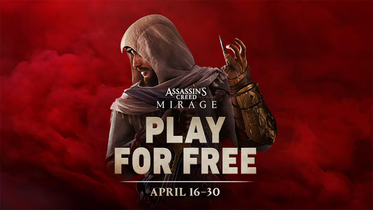 Ubisoft permitirá que todos sus usuarios puedan jugar de forma gratuita al Assassins Creed Mirage.