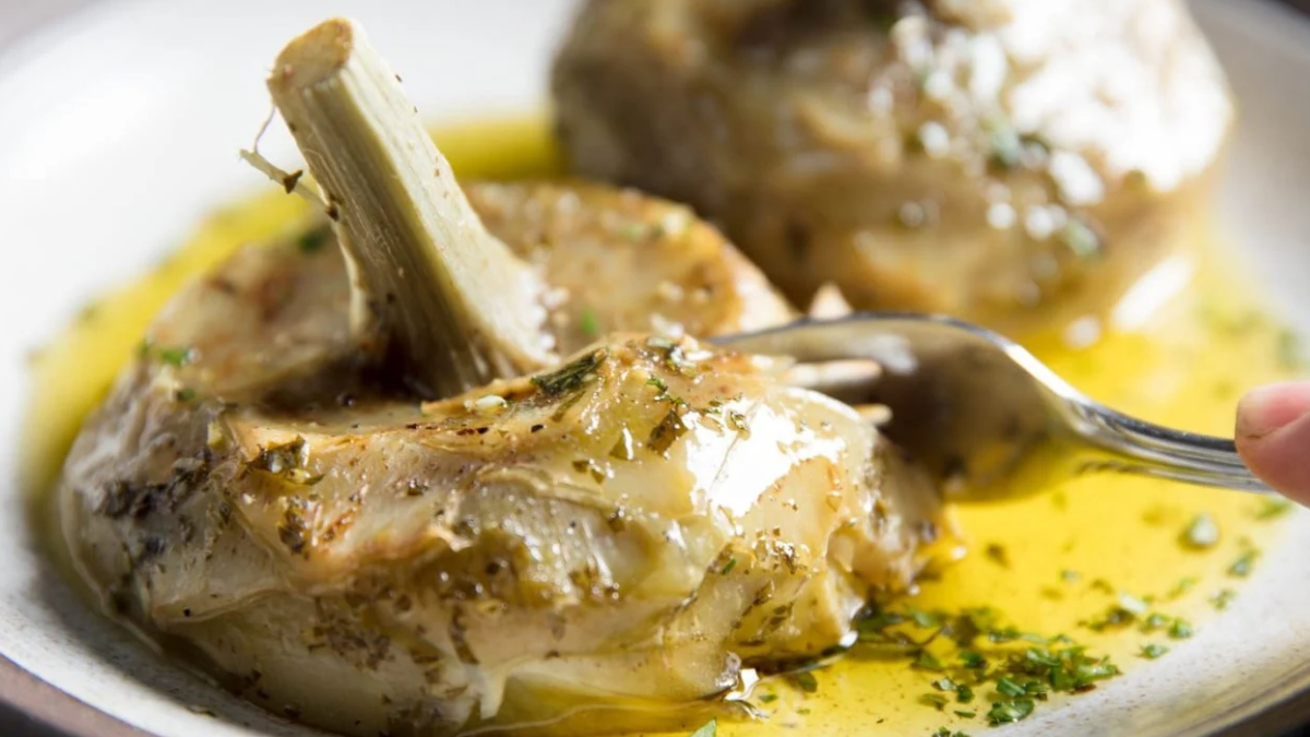 Alcauciles hervidos&nbsp;