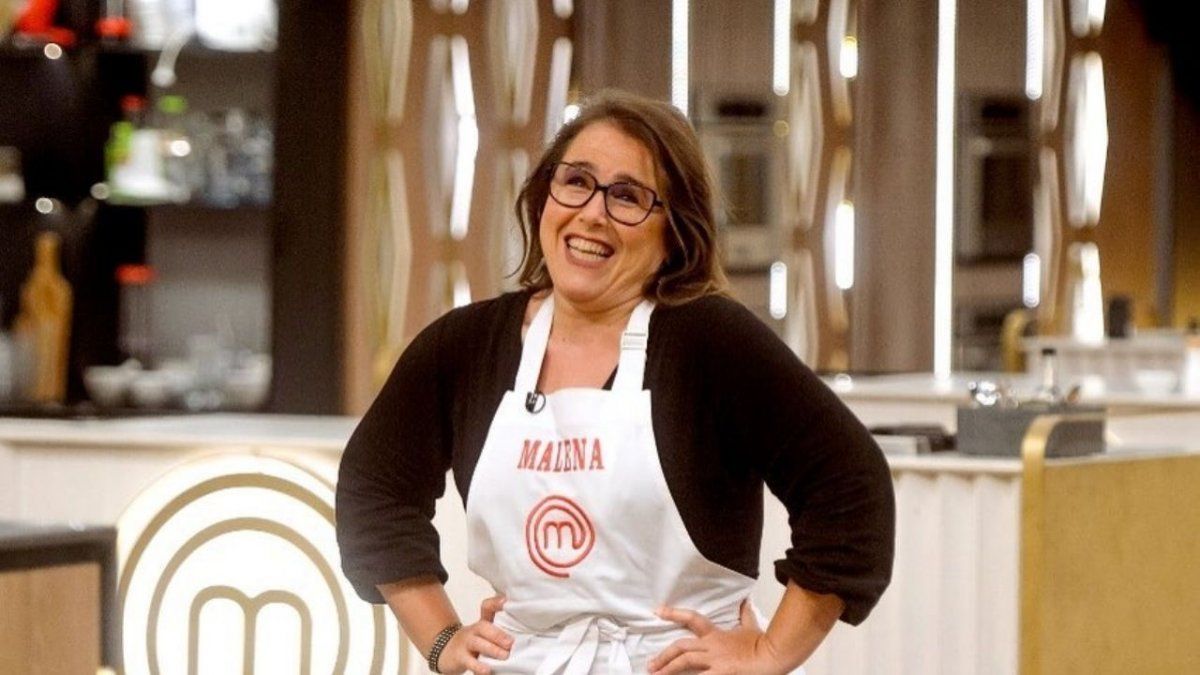 Malena Guinzburg protagonizó un desopilante momento en su debut en el ciclo de cocina MasterChef Celebrity 3 emitido por la pantalla de Telefe.  