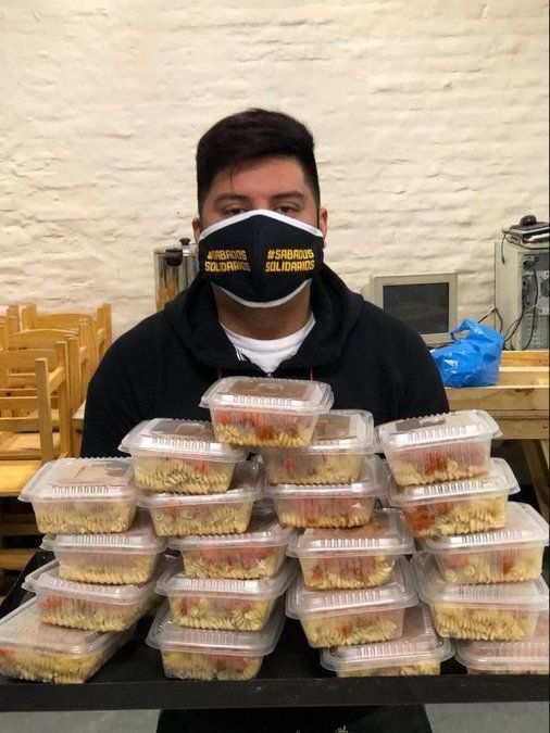 Mariano de la Canal inauguró los "Sábados Solidarios".