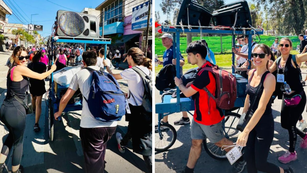 Pampita participó de la peregrinación a Luján. Pampita participó de la peregrinación a Luján.