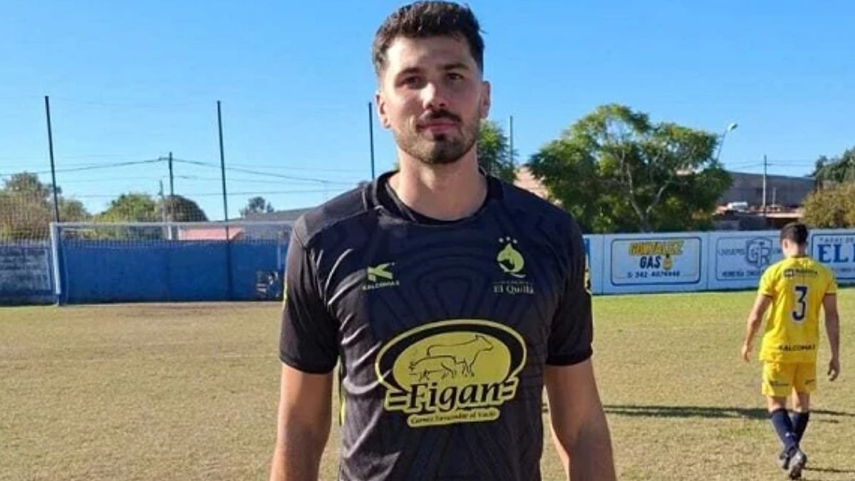 Federico Appendino, el arquero de El Quilla.