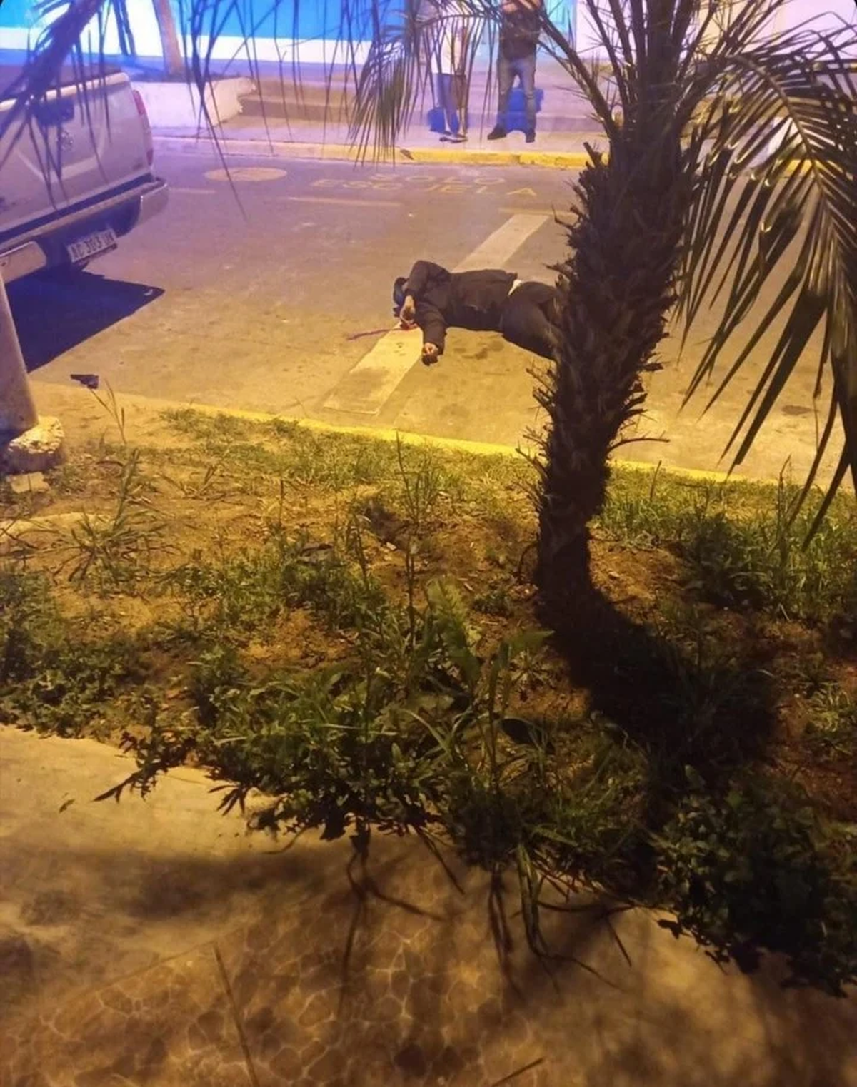 La Policía llegó al lugar por un llamado al 911. 