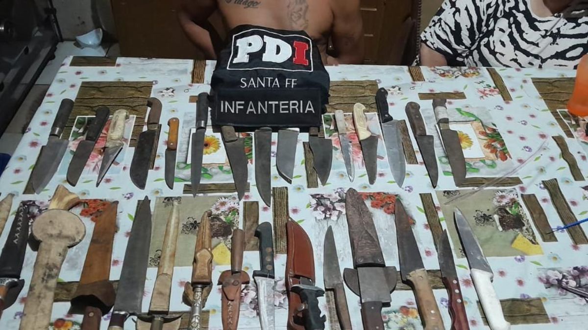18 allanamientos en Santa Fe derivó en el secuestro de armas