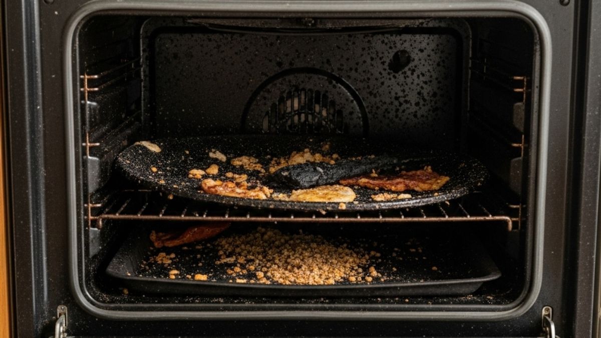 Un horno que está sucio puede quedar como nuevo con buenos productos.