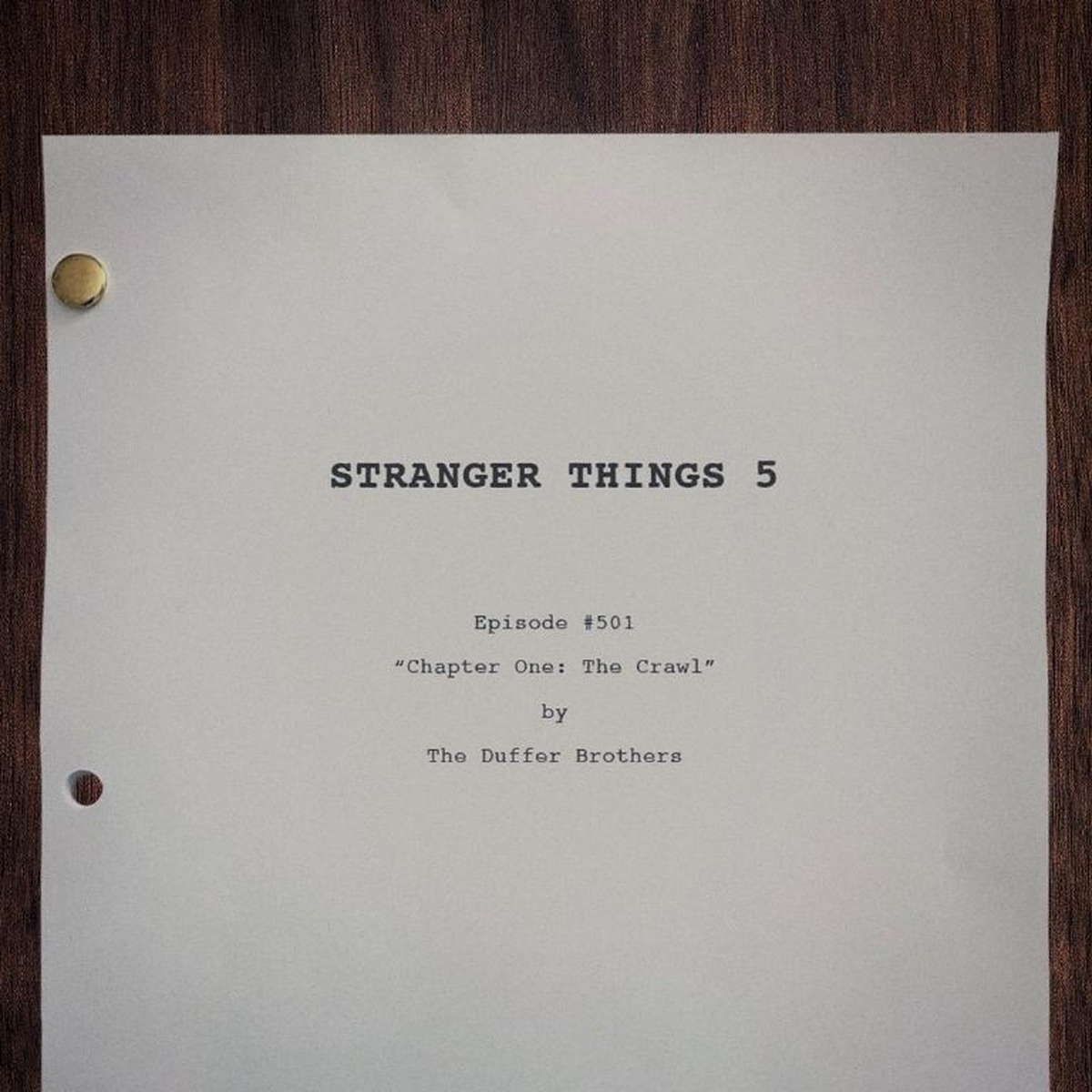 Netflix reveló el nombre del primer episodio de la temporada final. El primer episodio llevará por nombre “Capítulo Uno: The Crawl