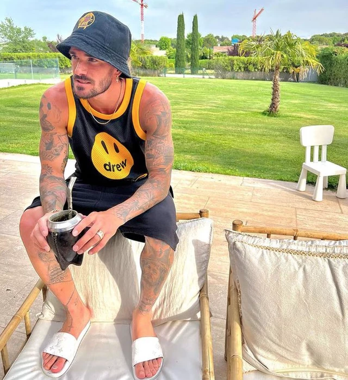 Así es la casa de Rodrigo de Paul. Así es la casa de Rodrigo de Paul.