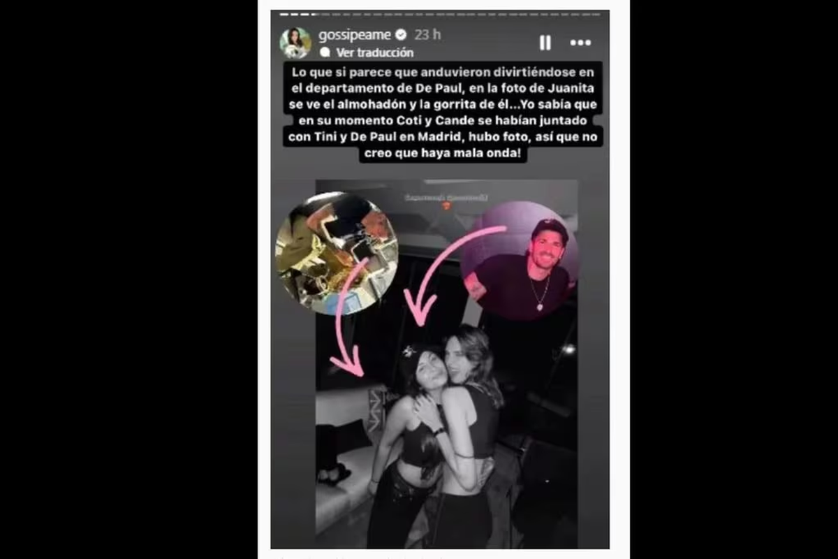 Juanita Tinelli fue vinculada a Rodrigo De Paul. Juanita Tinelli fue vinculada a Rodrigo De Paul.