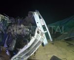 El fuerte accidente en el sur provincial dejó dos personas fallecidas. El fuerte accidente en el sur provincial dejó dos personas fallecidas.