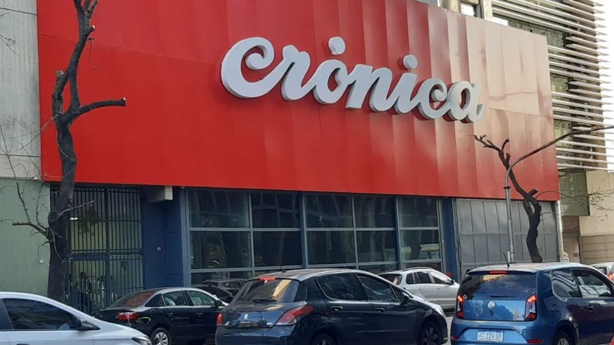 Momentos de tensión en la sede de Crónica TV.