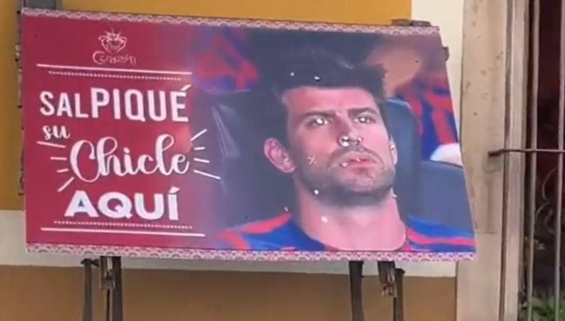 A Gerard Piqué lo aborrecen hasta en México.