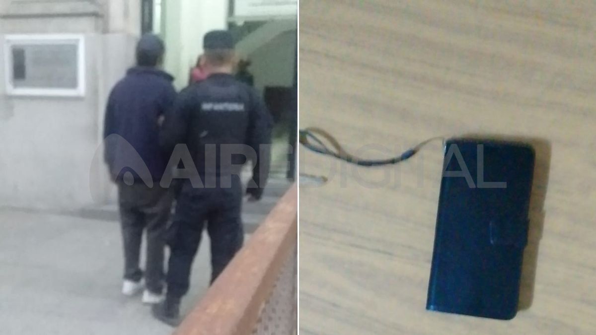 Un cartonero robó un celular en Pasaje Mitre y Moreno. Quedó detenido.