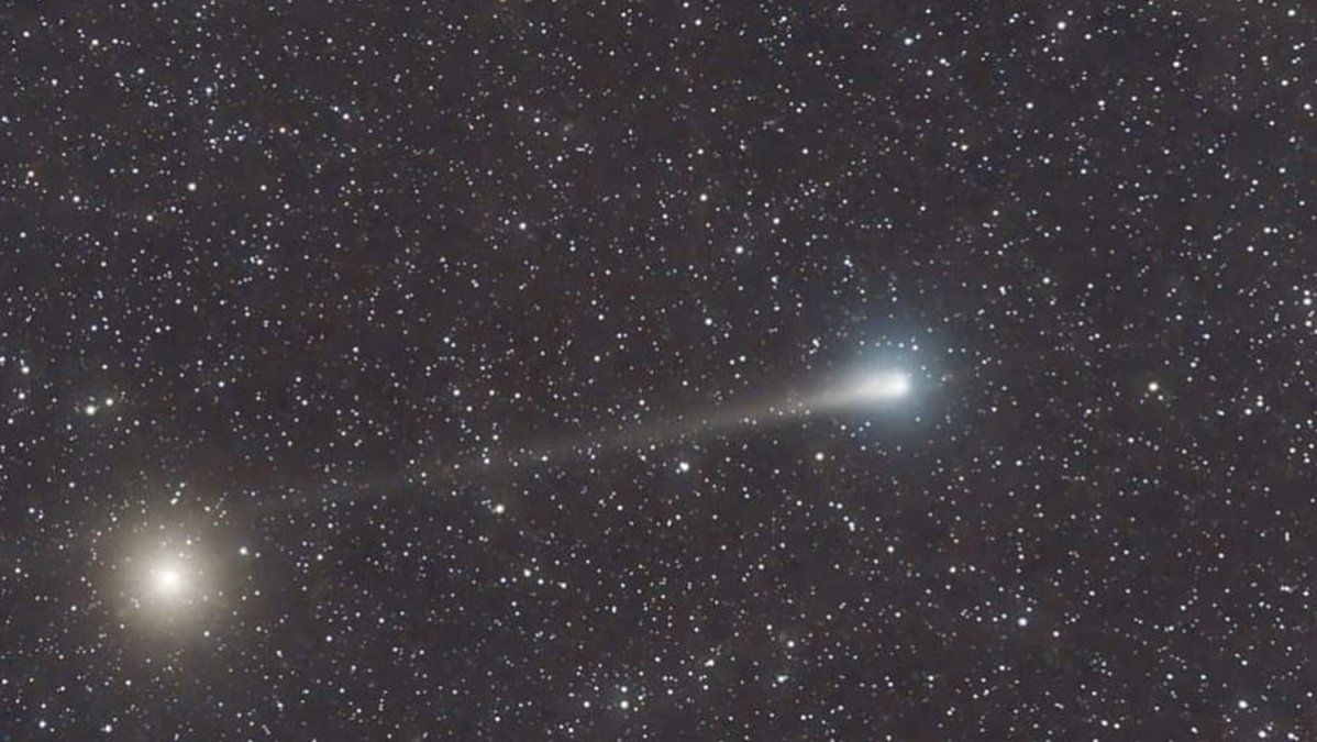 La fotografía de Eric González del cometa 67P/Churyumov–Gerasimenko.