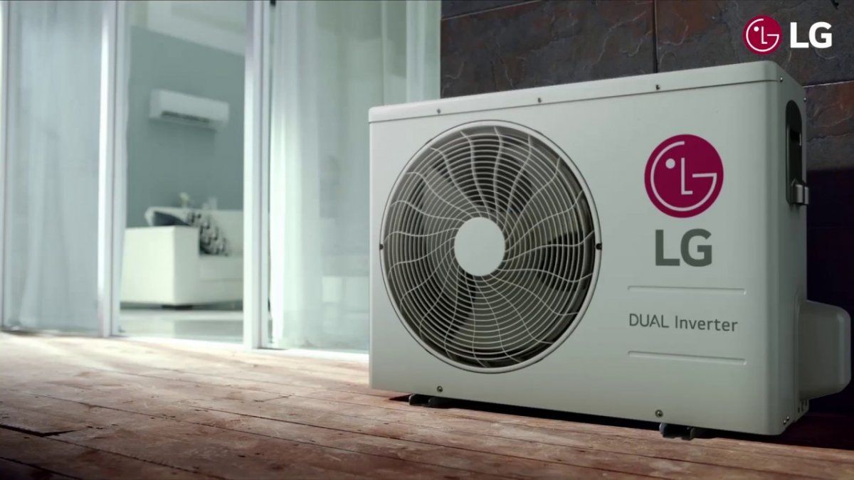LG garantiza un consumo 70% menor de electricidad respecto de equipos con menos tecnología.&nbsp; 