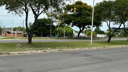 Una vecina de Barranquitas contó cómo fue el accidente fatal donde murió un motociclista de 30 años