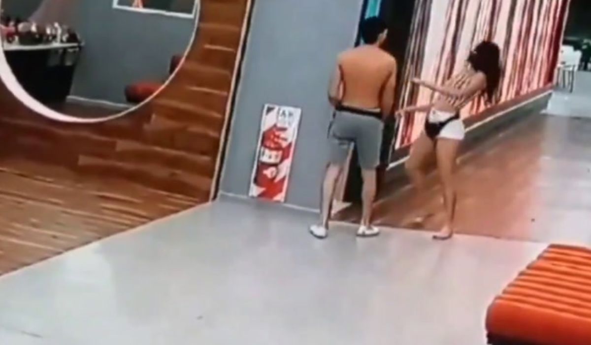 Otra cachetada en Gran Hermano.&nbsp;