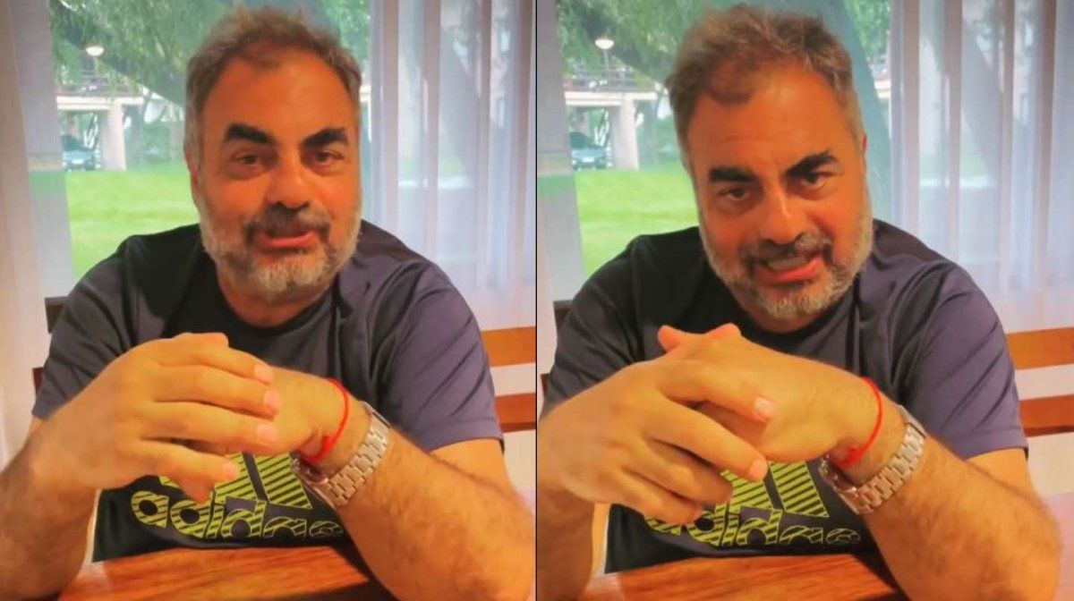 El humorista publicó un video en sus redes