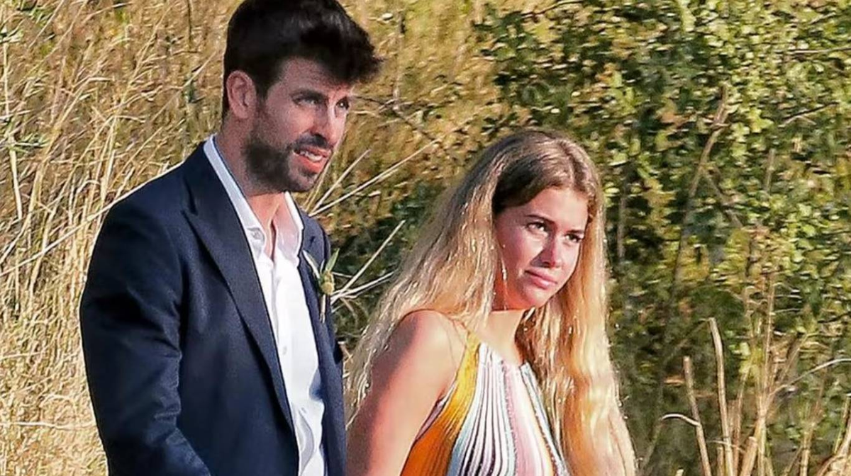 Gerard Piqué y Ana Chía Marti.