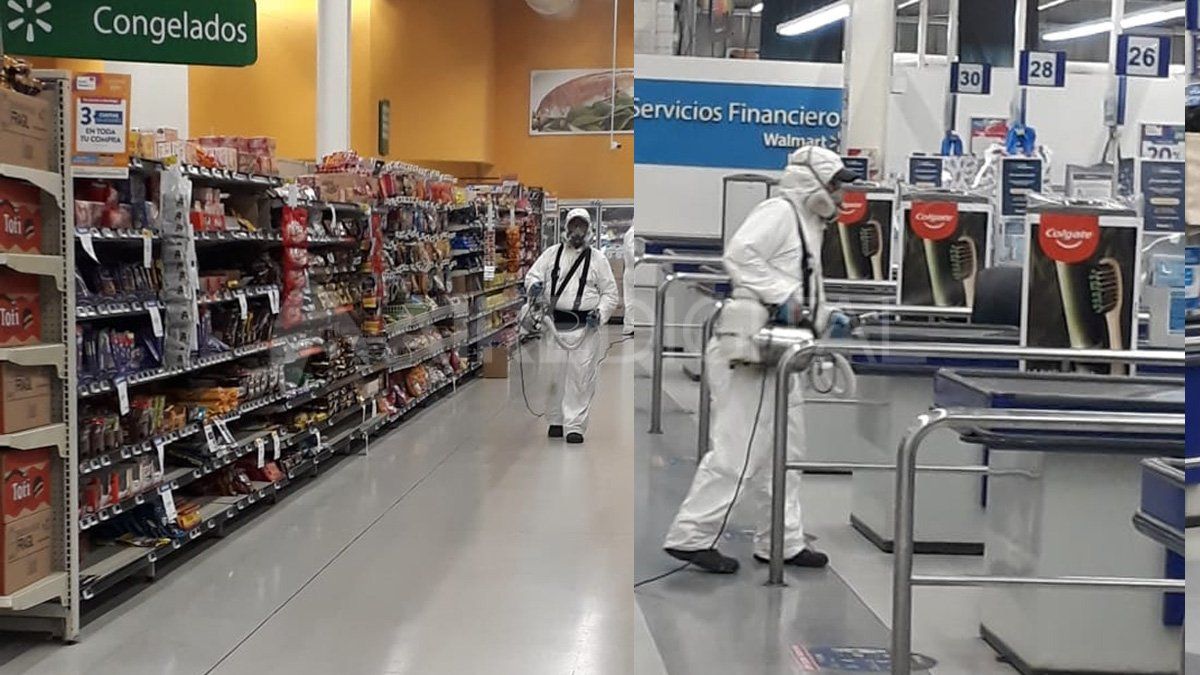Un empleado de la sucursal de Santa Fe de Walmart dio positivo de coronavirus. La información fue confirmada en la mañana&nbsp;de este lunes por Juan Quiroga