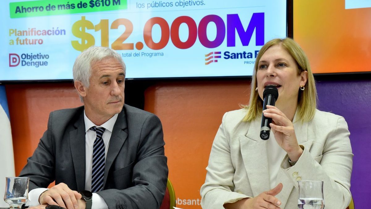 La vicegobernadora Gisela Scaglia dio detalles sobre la campaña preventiva del dengue.