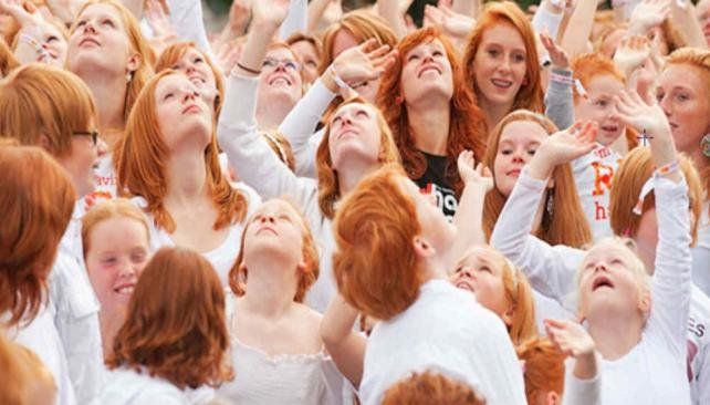 “Es una falsa creencia que los pelirrojos somos mufas”